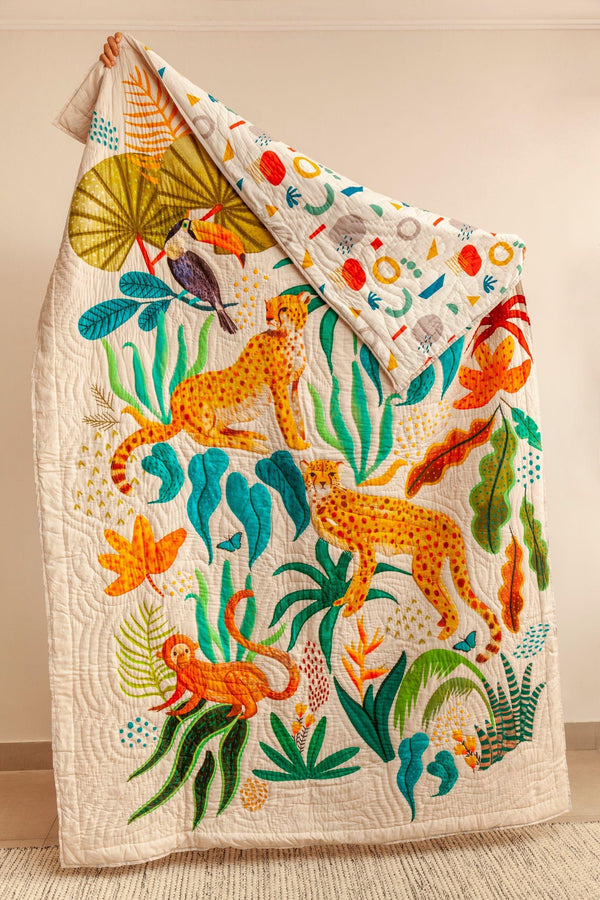 The Forest is my Playground Quilt - Totdot