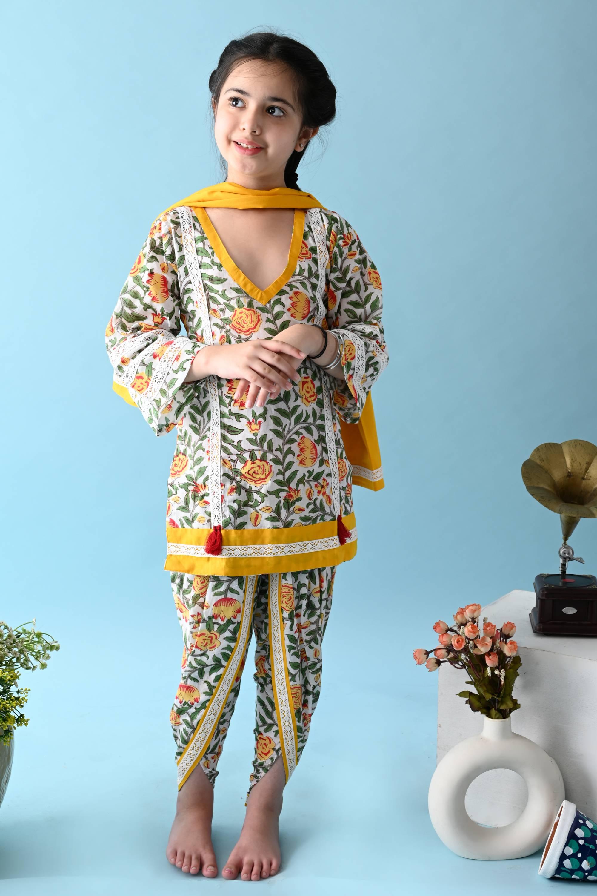Uzma Dhoti Set - Totdot