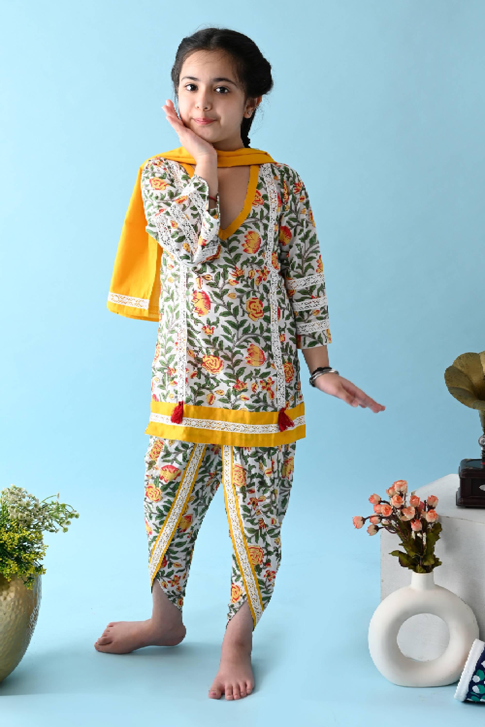 Uzma Dhoti Set - Totdot