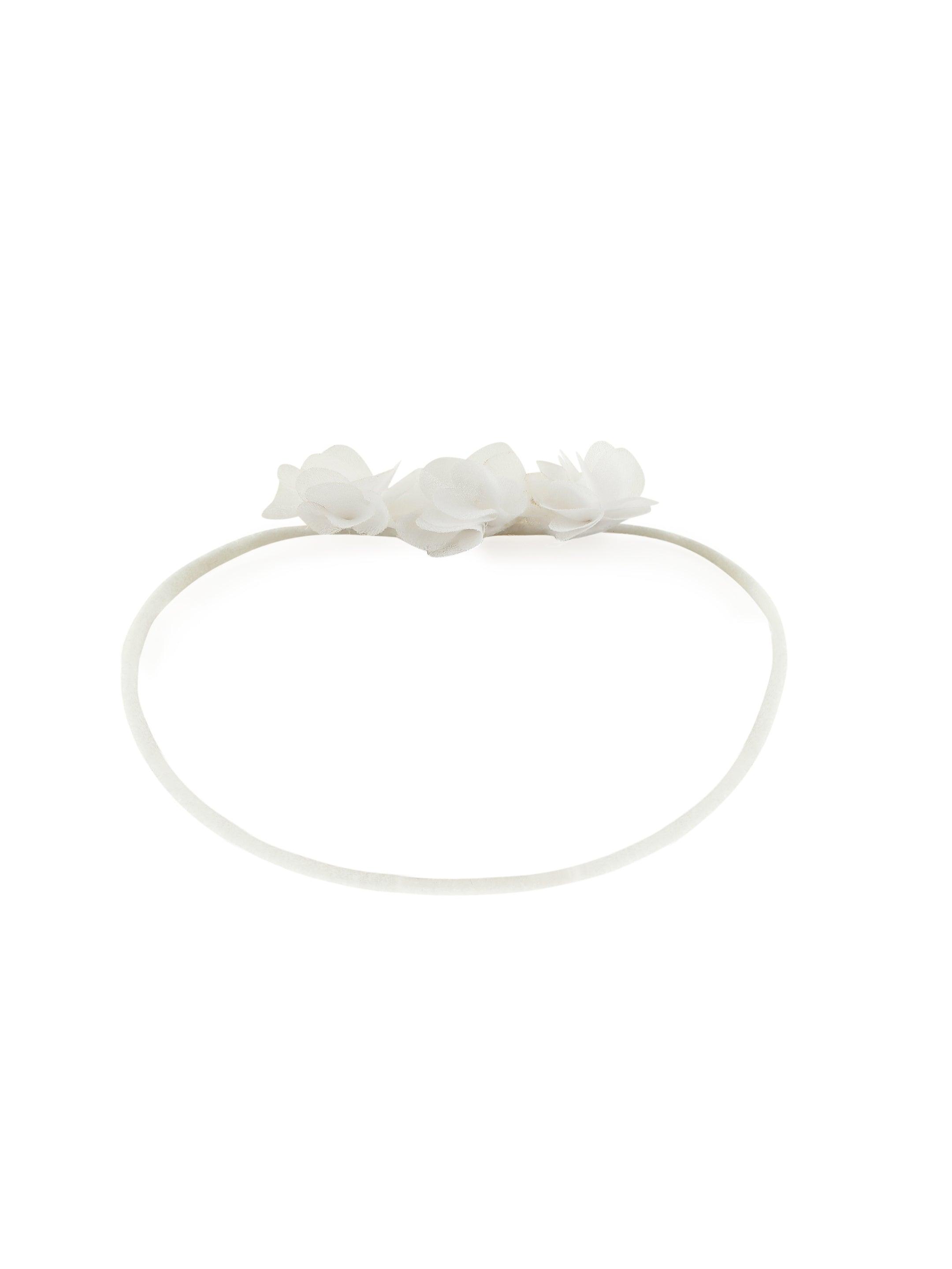 White flower hairband - Totdot