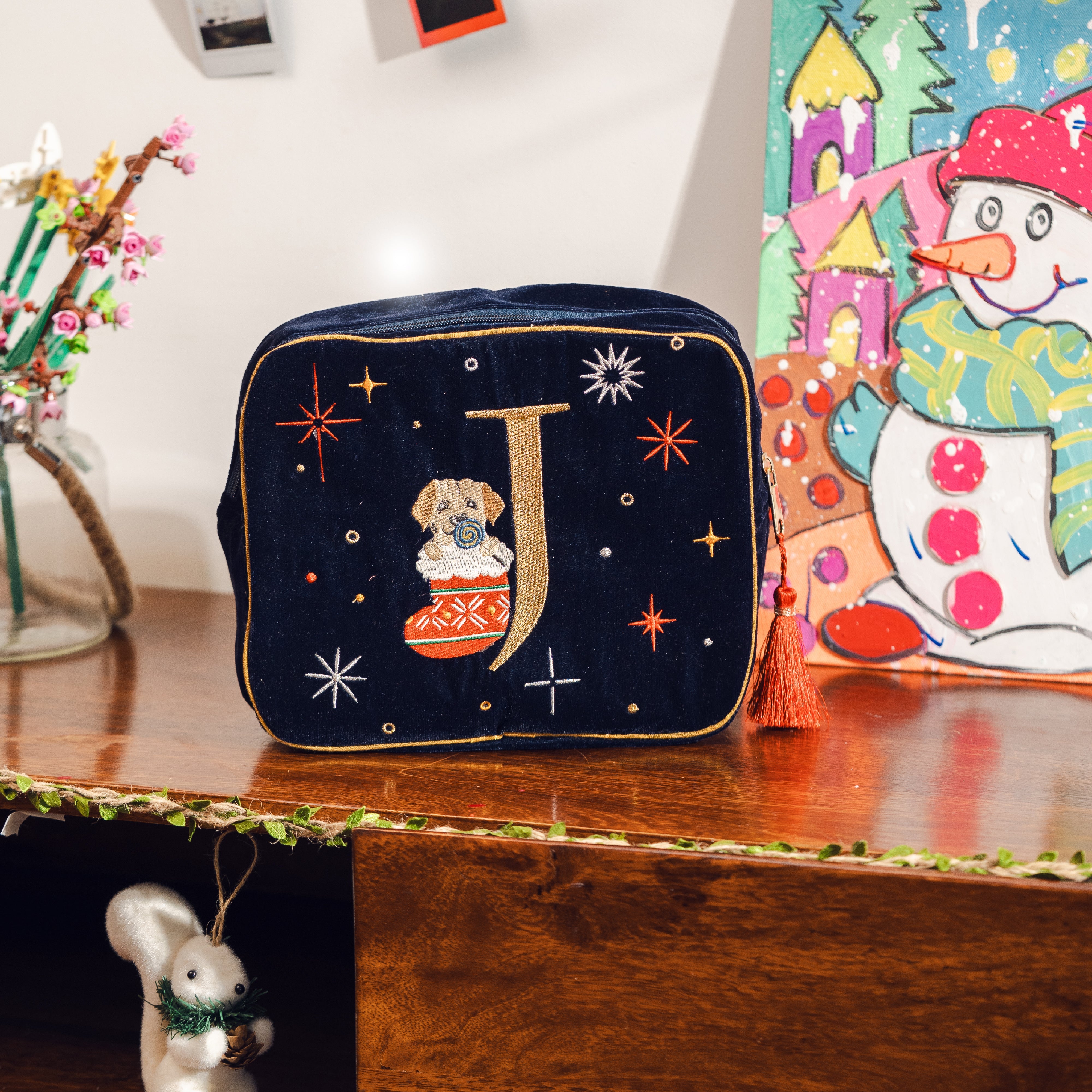 Once Upon A Winter Alphabet Pouches