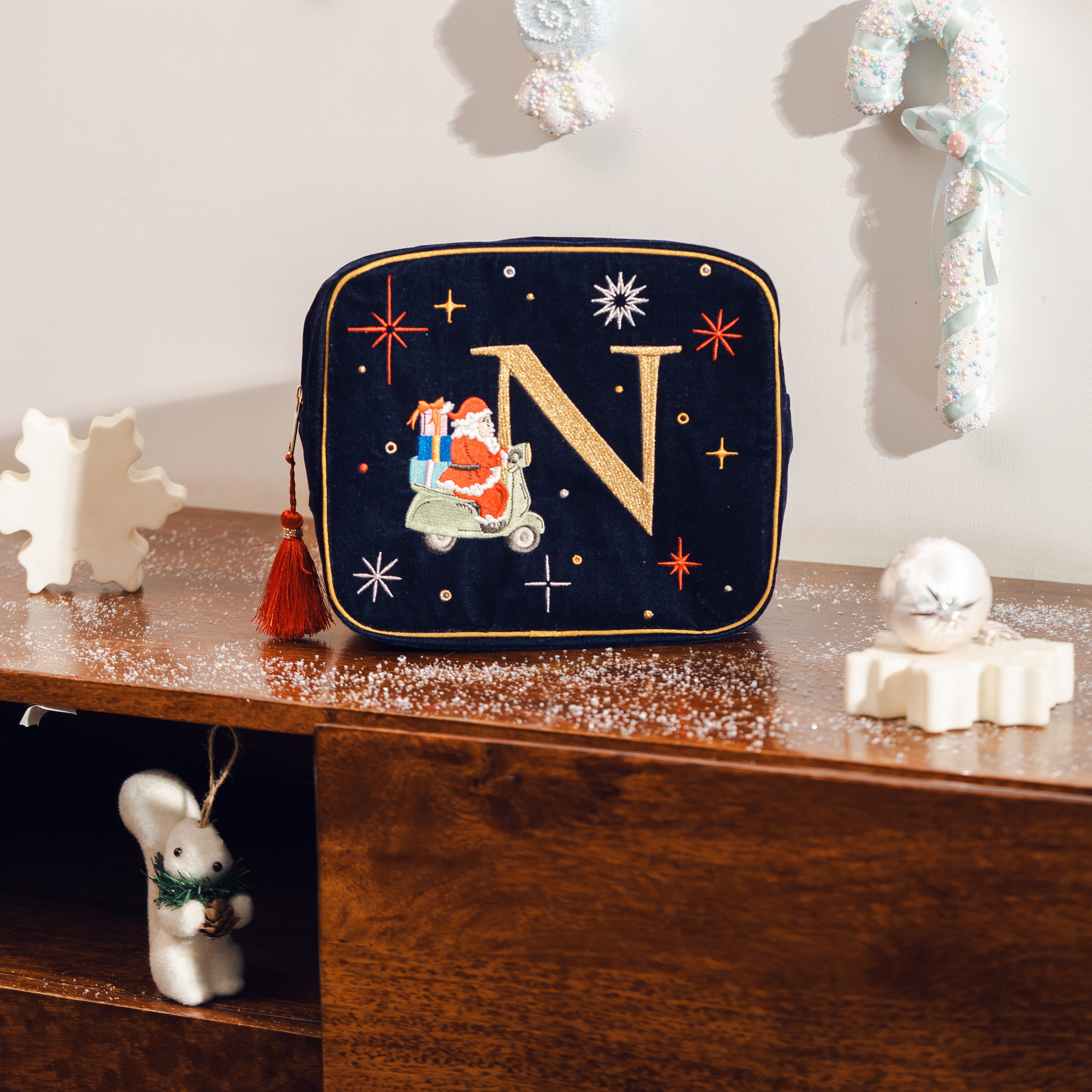 Once Upon A Winter Alphabet Pouches