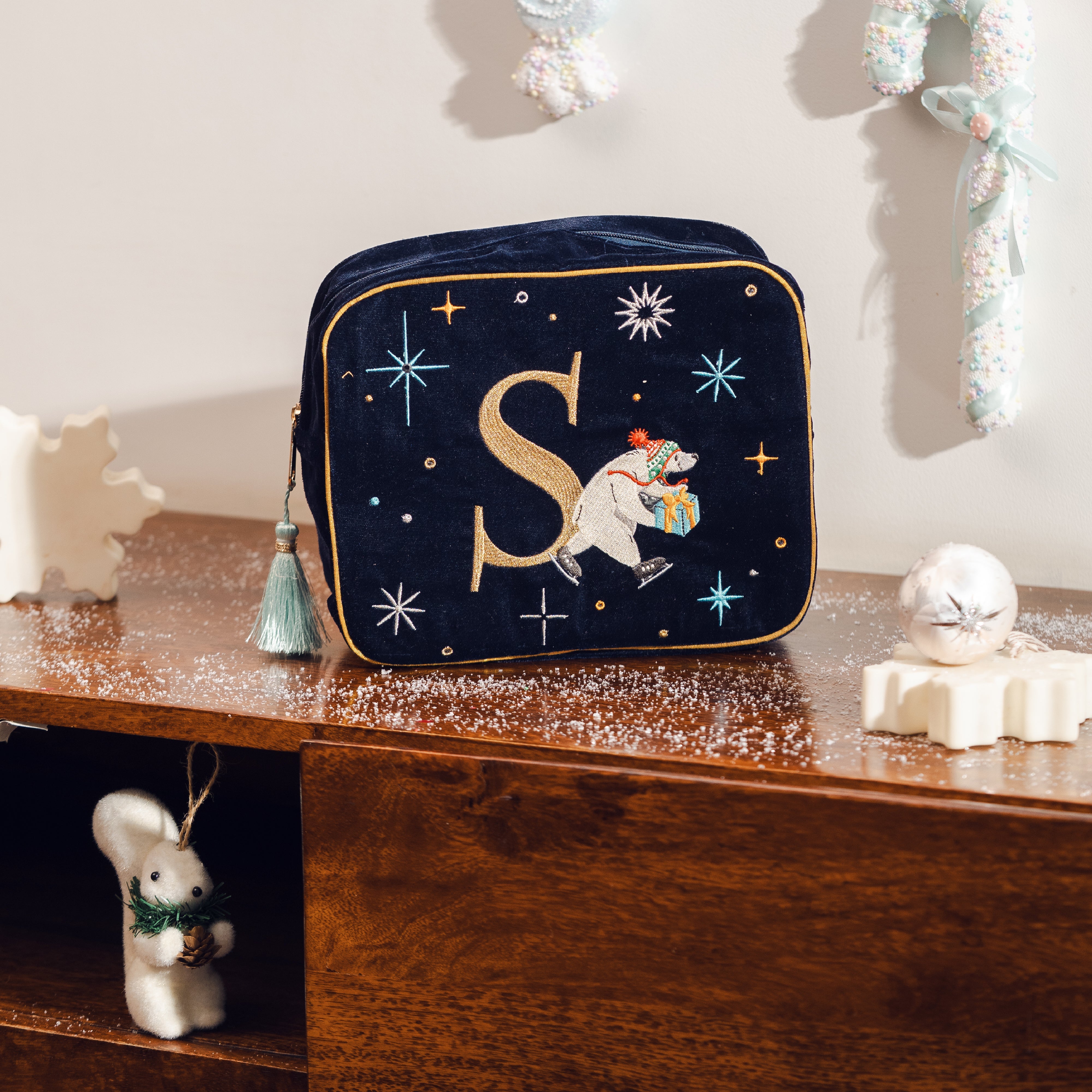 Once Upon A Winter Alphabet Pouches