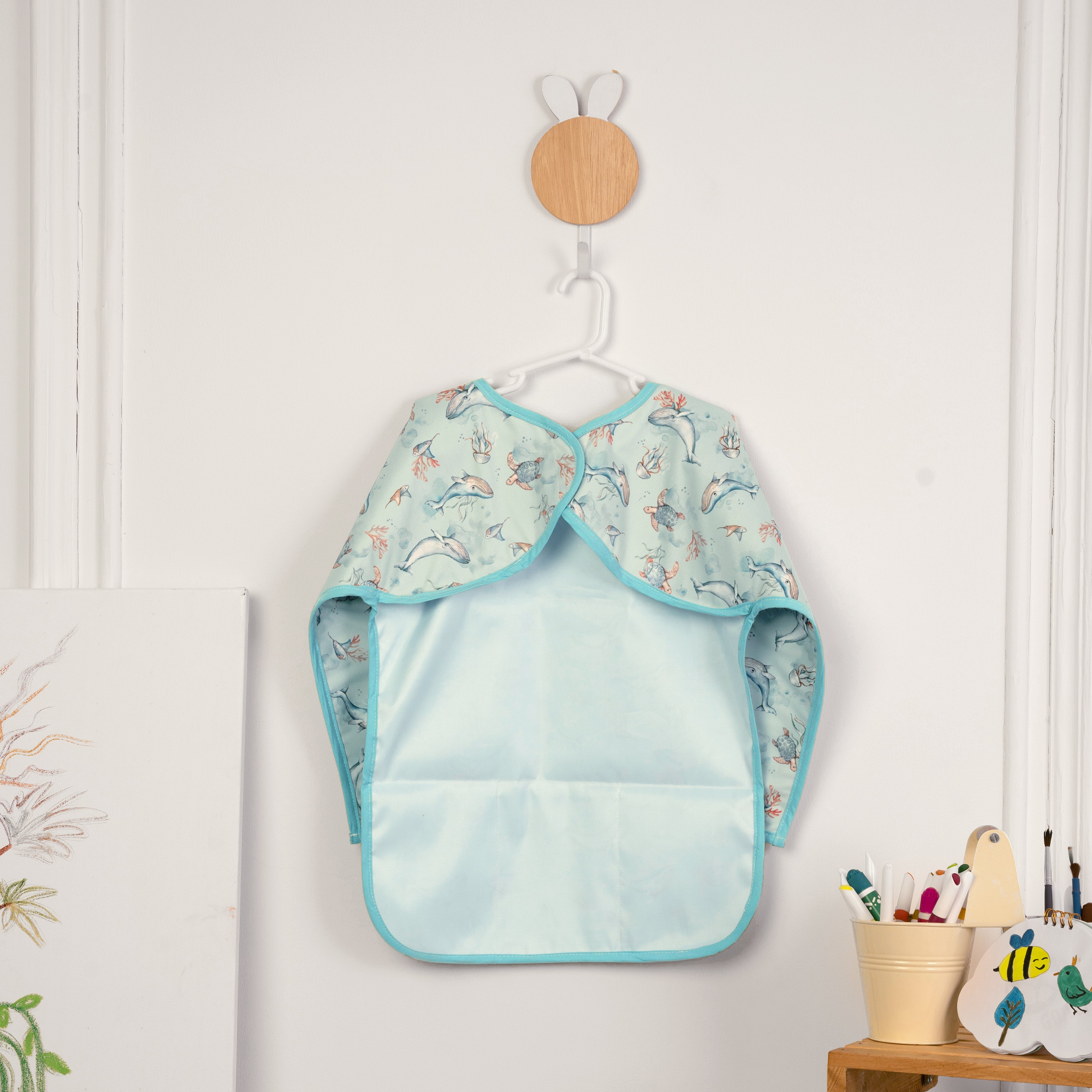 Maritime Magic Little Artist Apron - With Sleeves