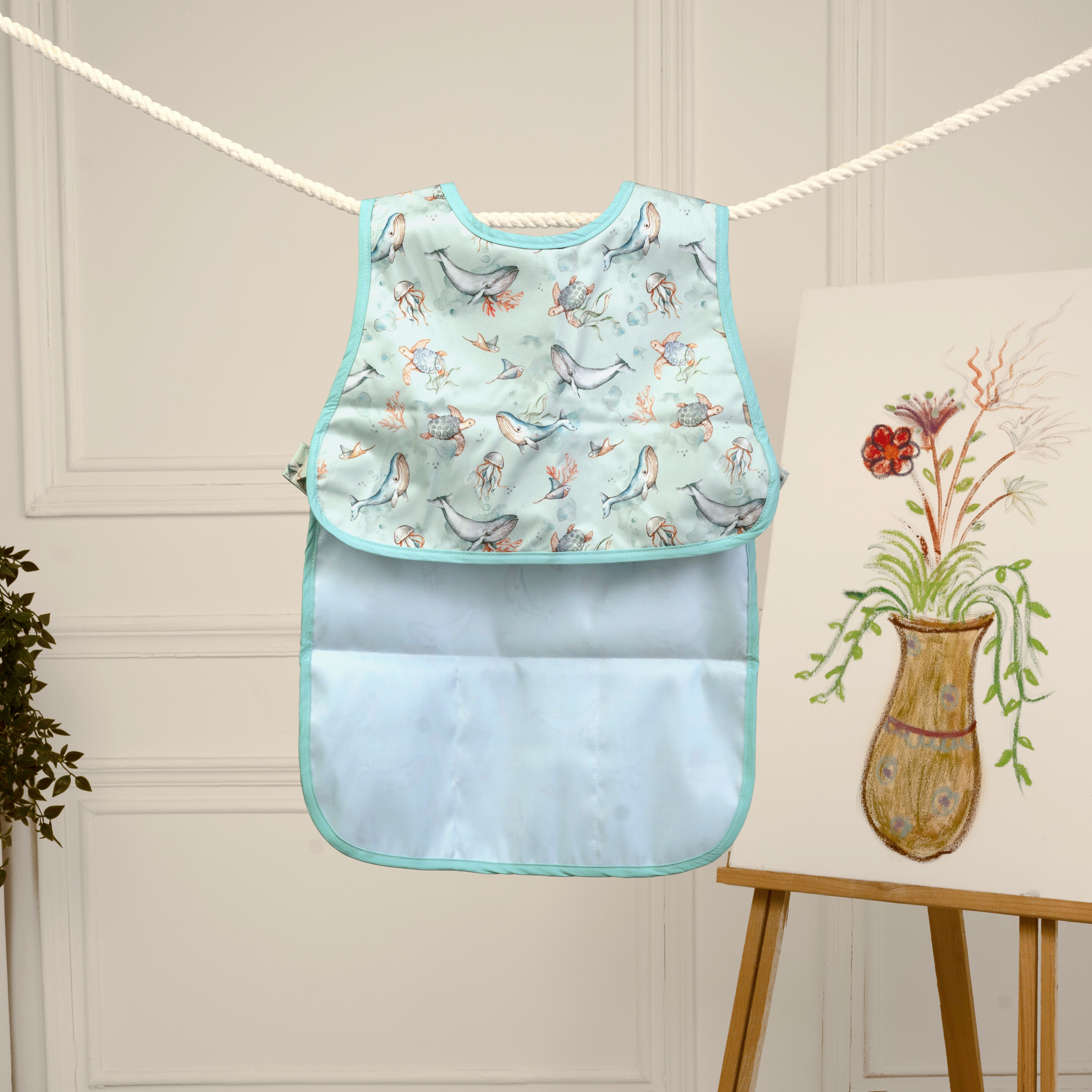Maritime Magic Little Artist Apron - Sleeveless
