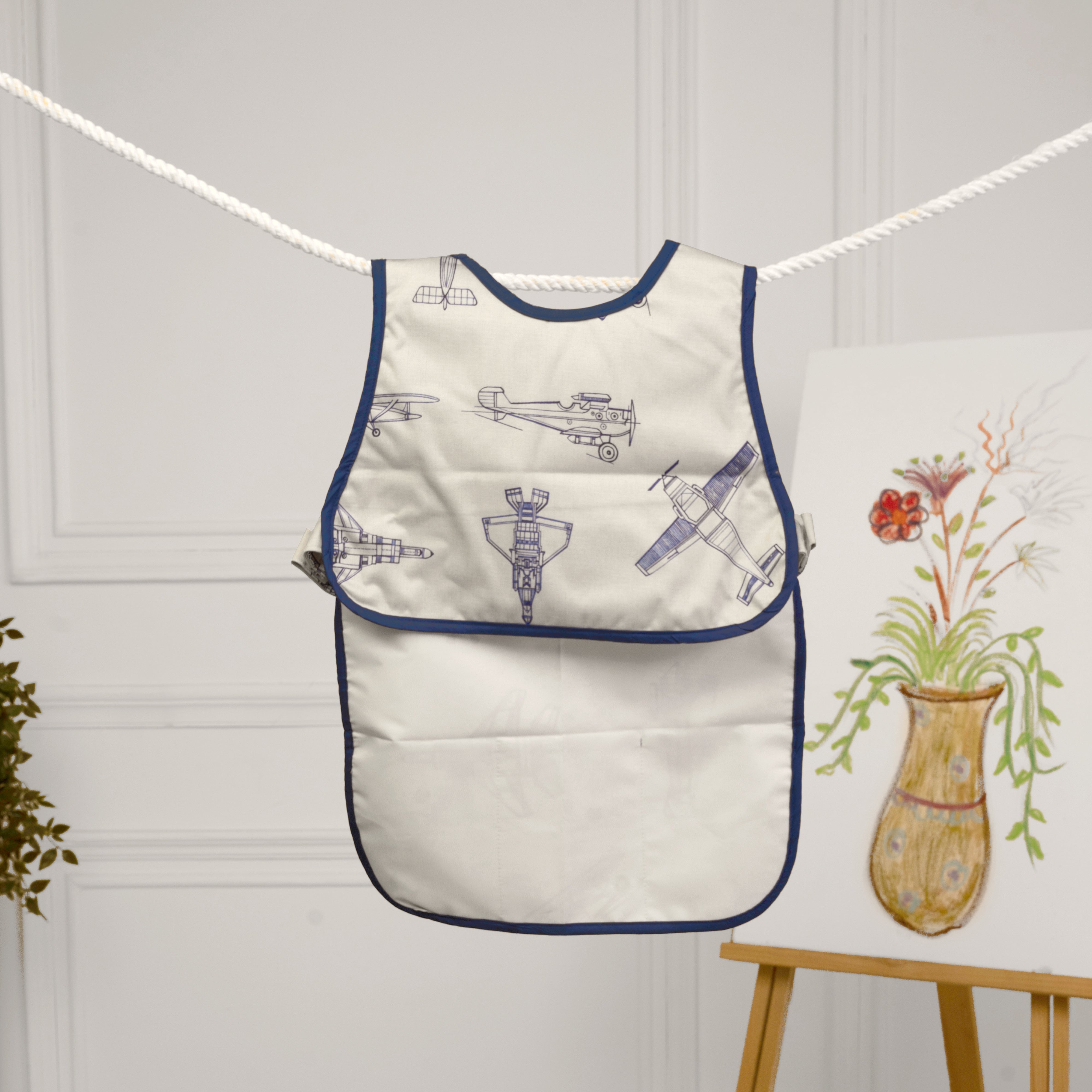 Fly Away With Me Little Artist Apron - Sleeveless