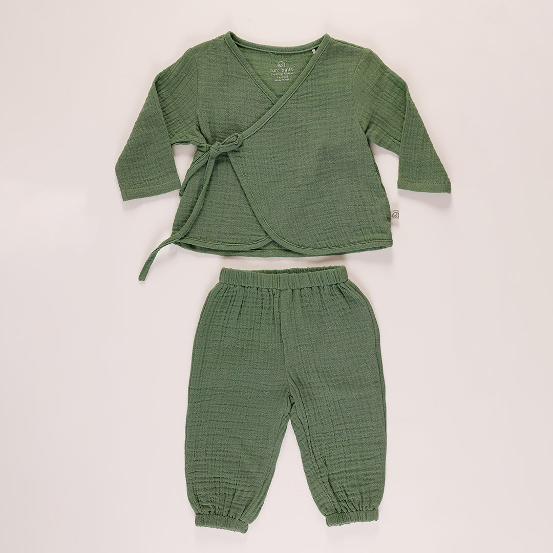 Baby snuggle suit co-ord set
