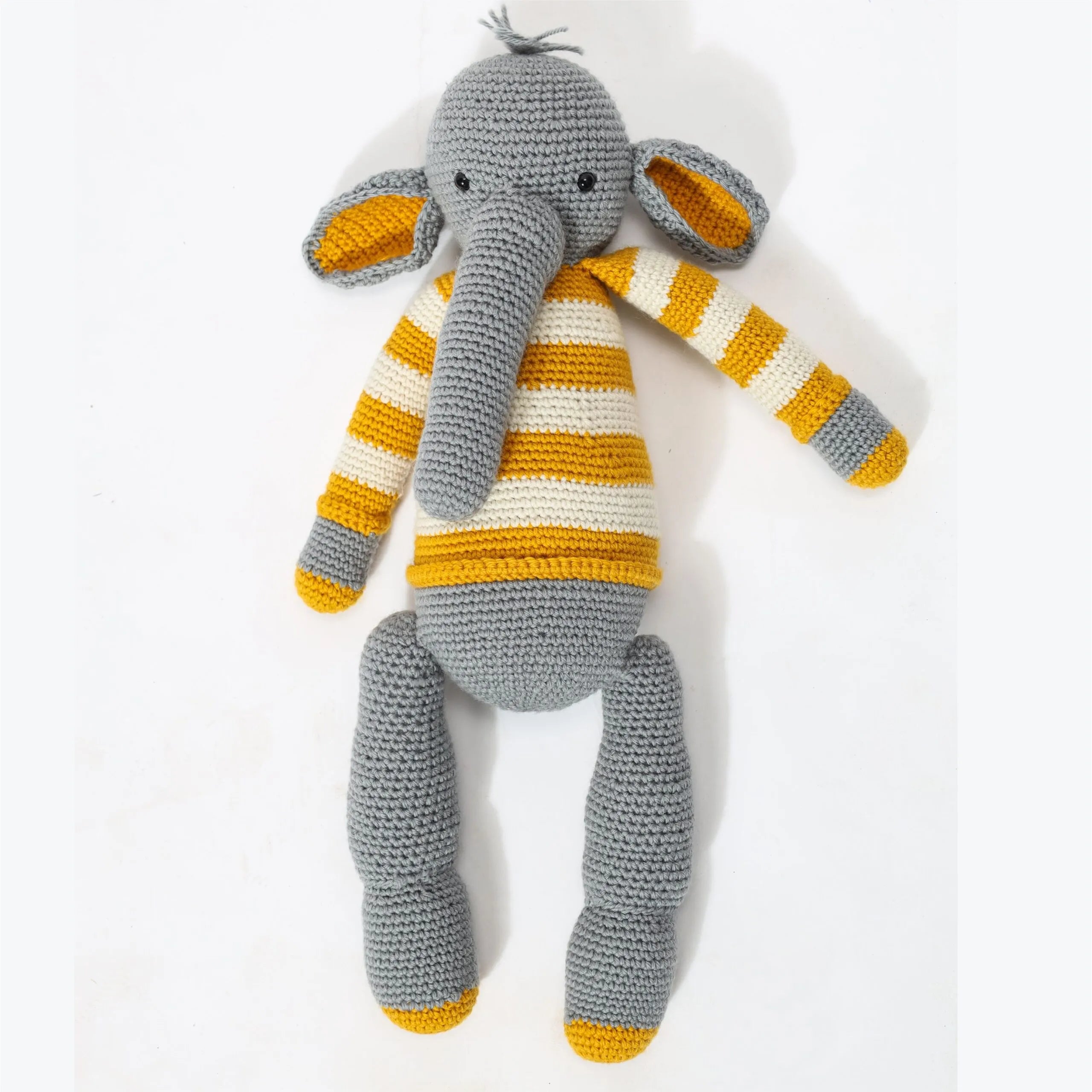 Ellie The Elephant - Grey Melange