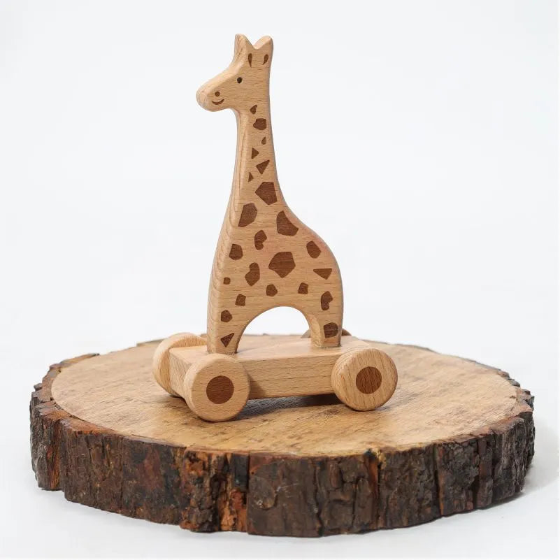 Natural Beech Wood Gifi Toy - Wood Colors