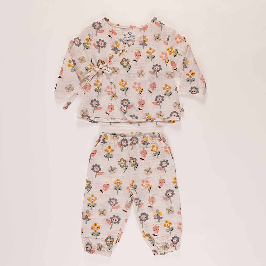 Baby snuggle suit co-ord set