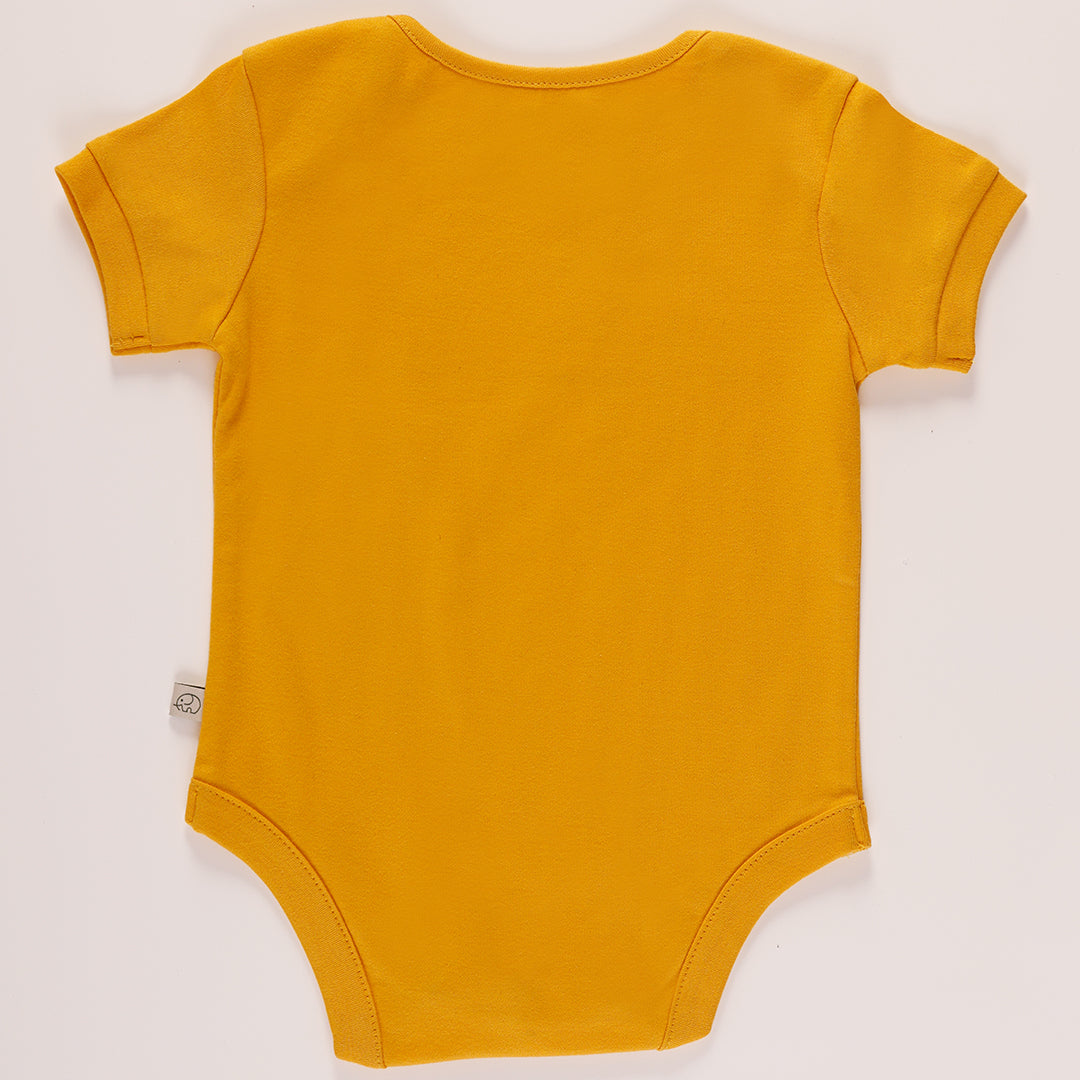 Baby Organic "a little bit of magic" short sleeves bodysuit