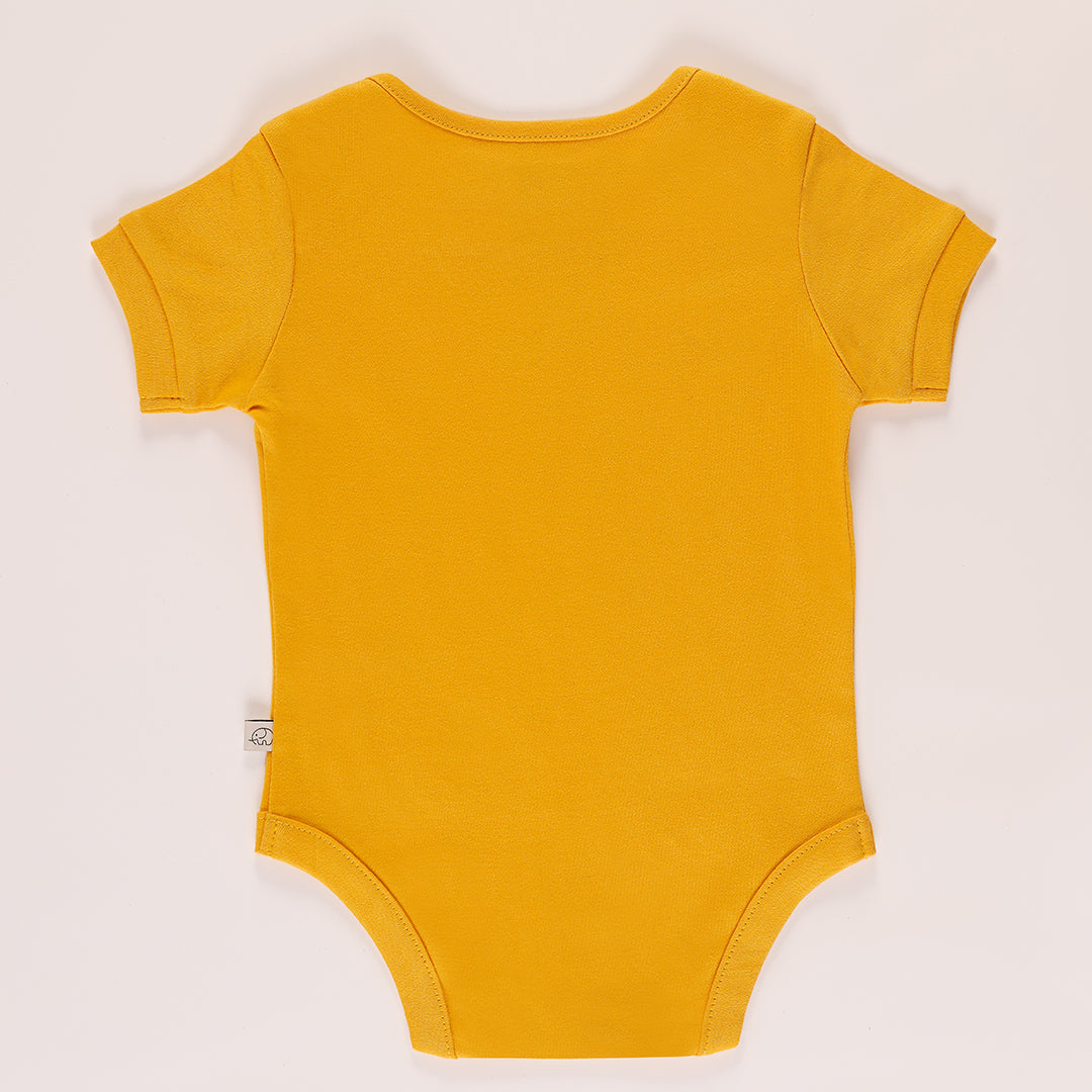 Baby Organic "enjoy today and everyday" short sleeves bodysuit