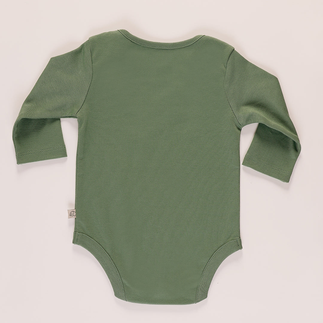 Baby Organic "njoy the little things" full sleeves bodysuit