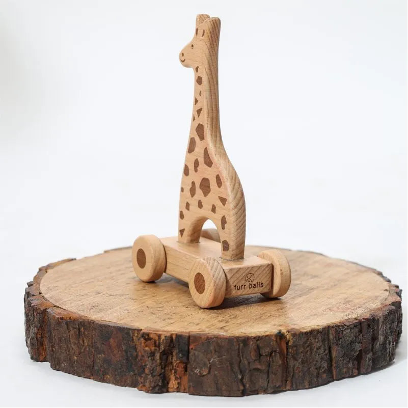 Natural Beech Wood Gifi Toy - Wood Colors