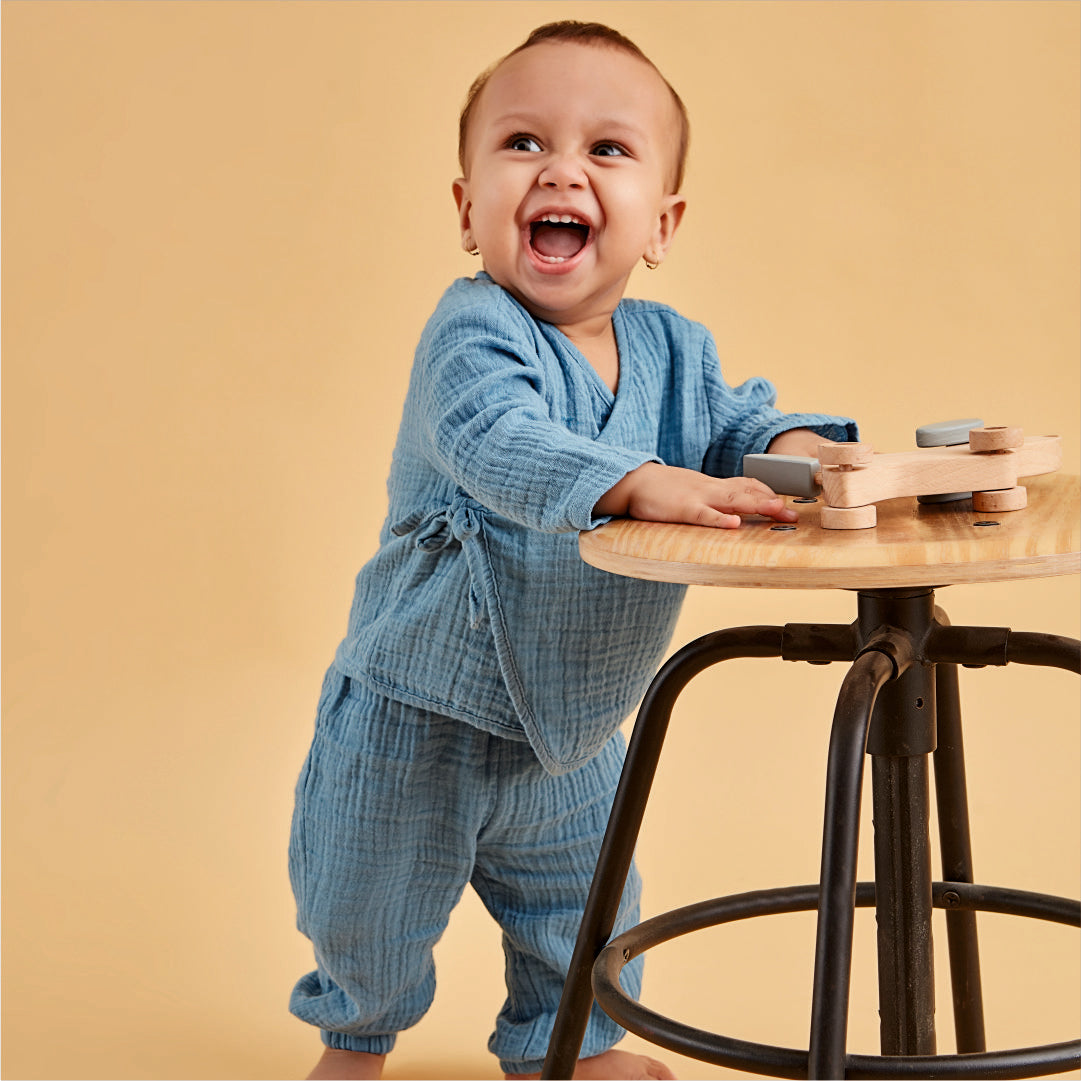Baby snuggle suit co-ord set