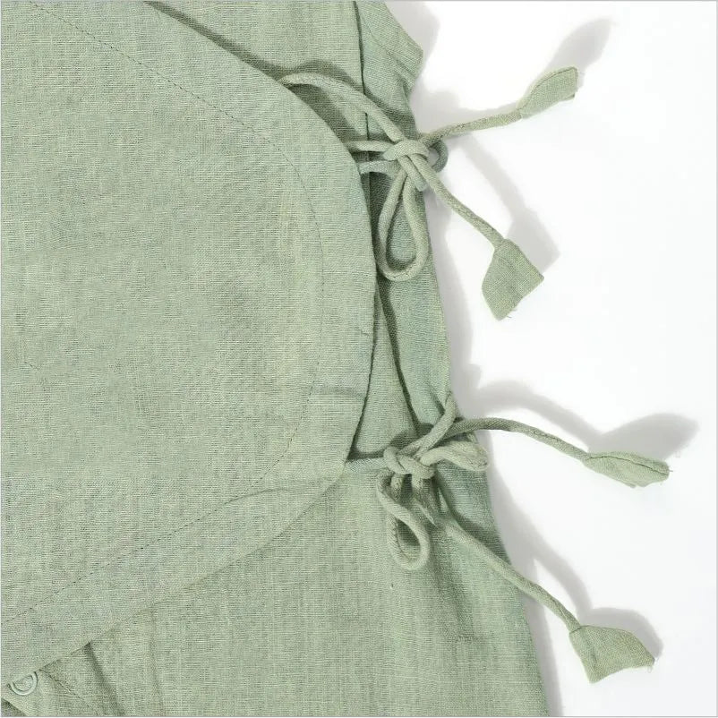 Baby Snuggle Suit - Mineral Green