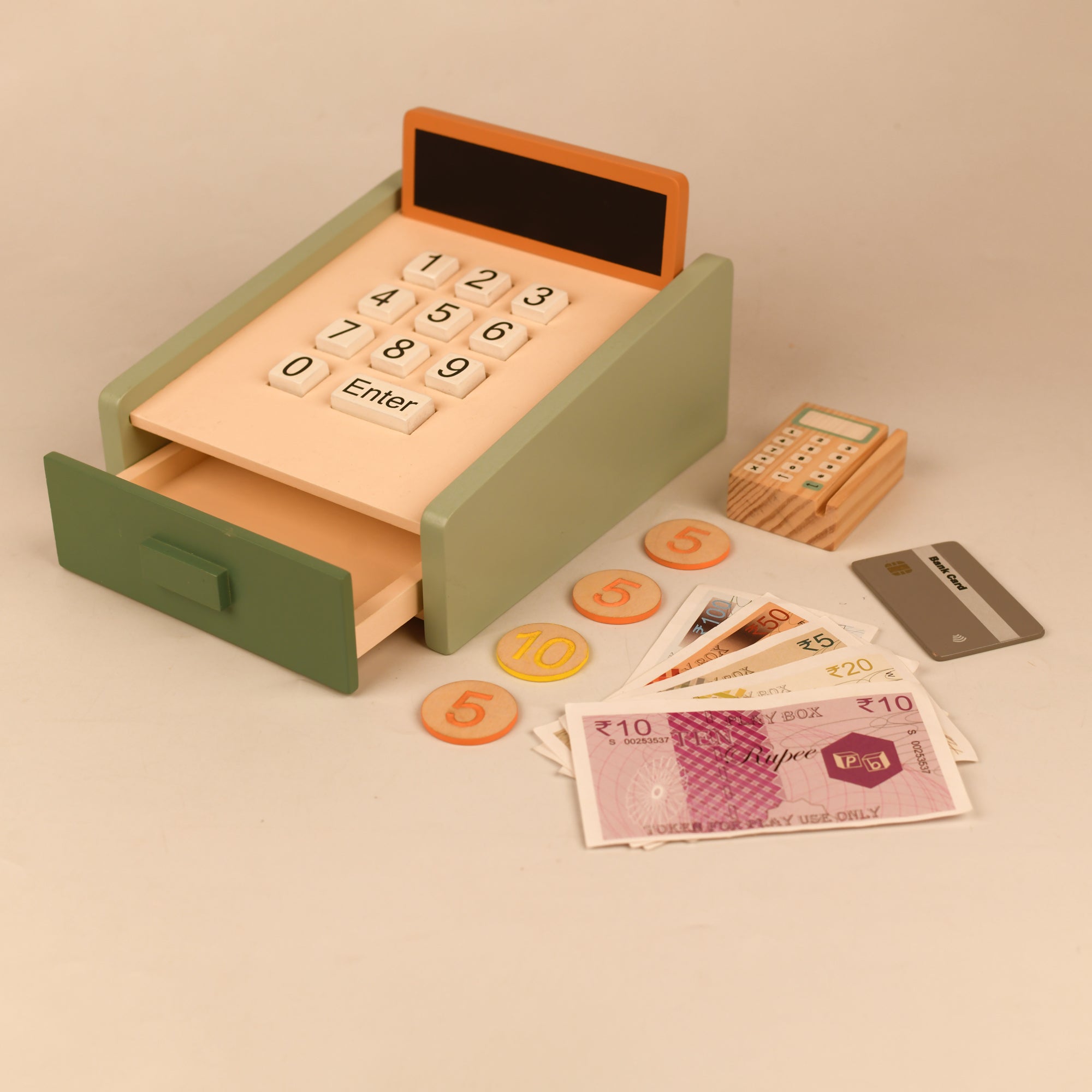 Funny Money - Cashier Wooden Toy