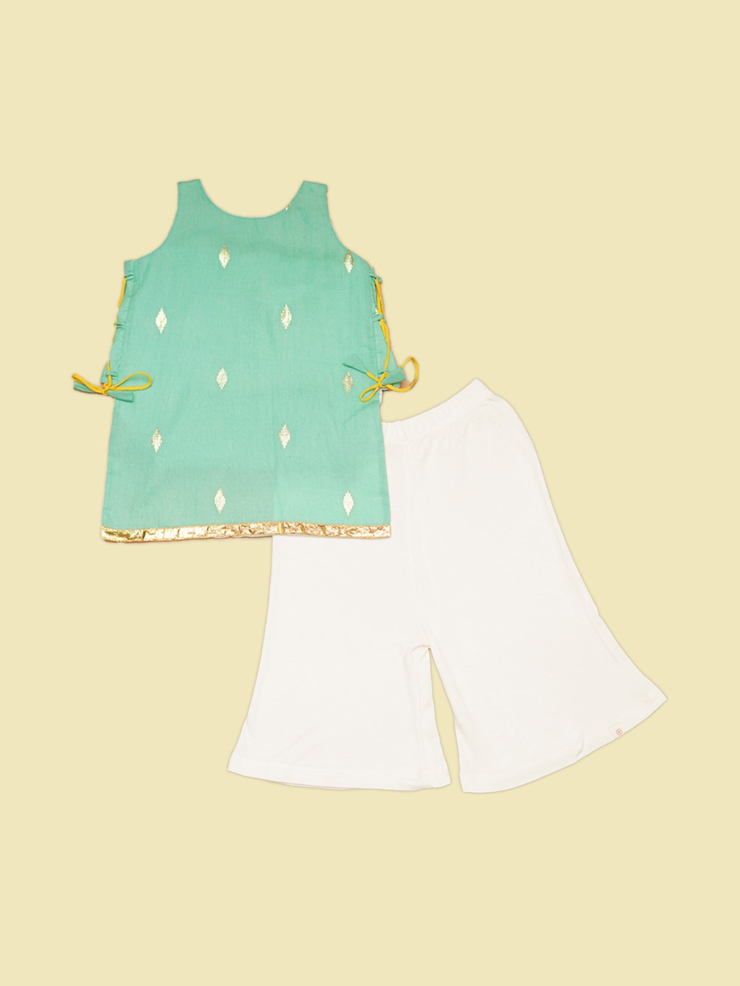 Rohini - Baby Girl Kurta Set | Green