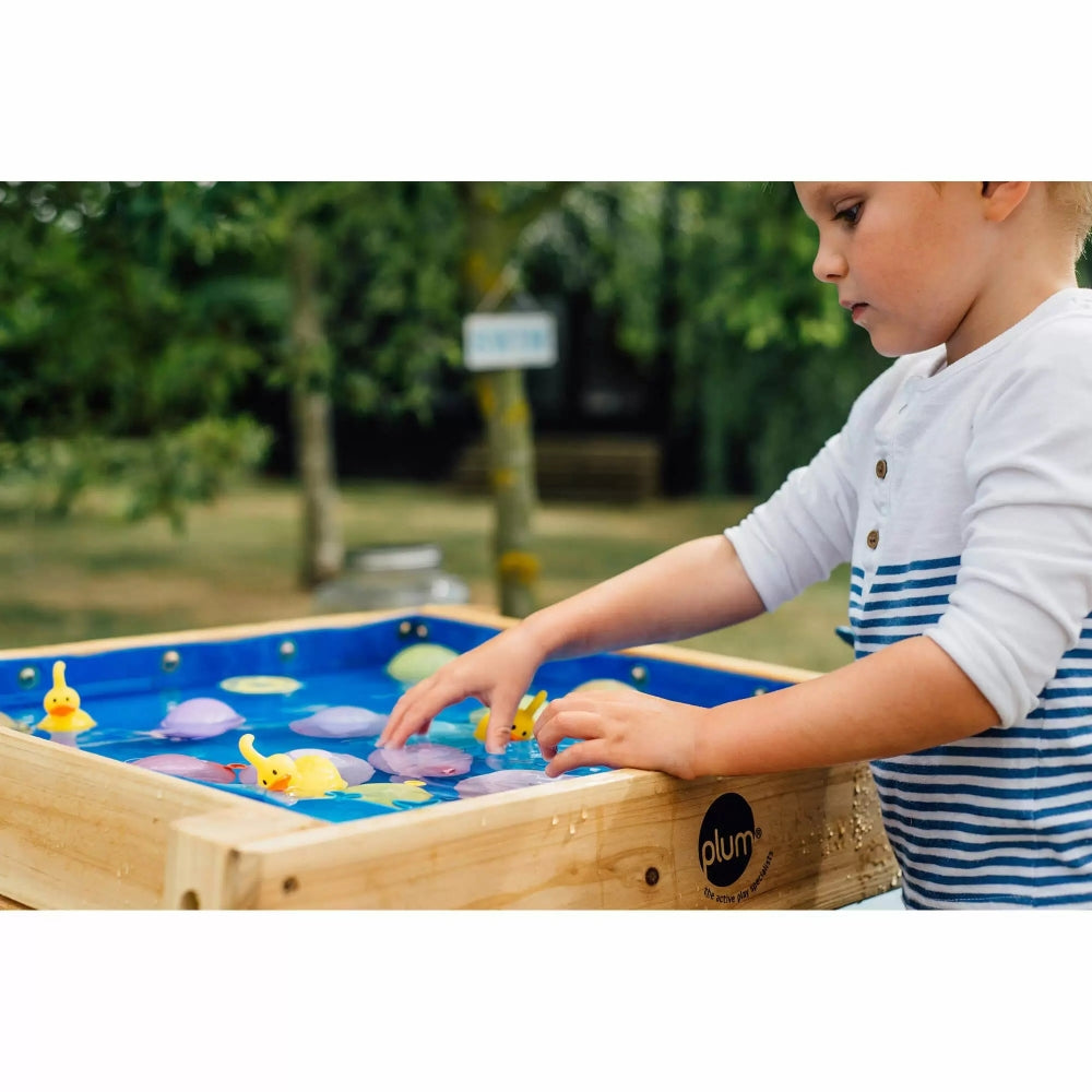 Build And Splash Wooden Sand And Water Table - Natural