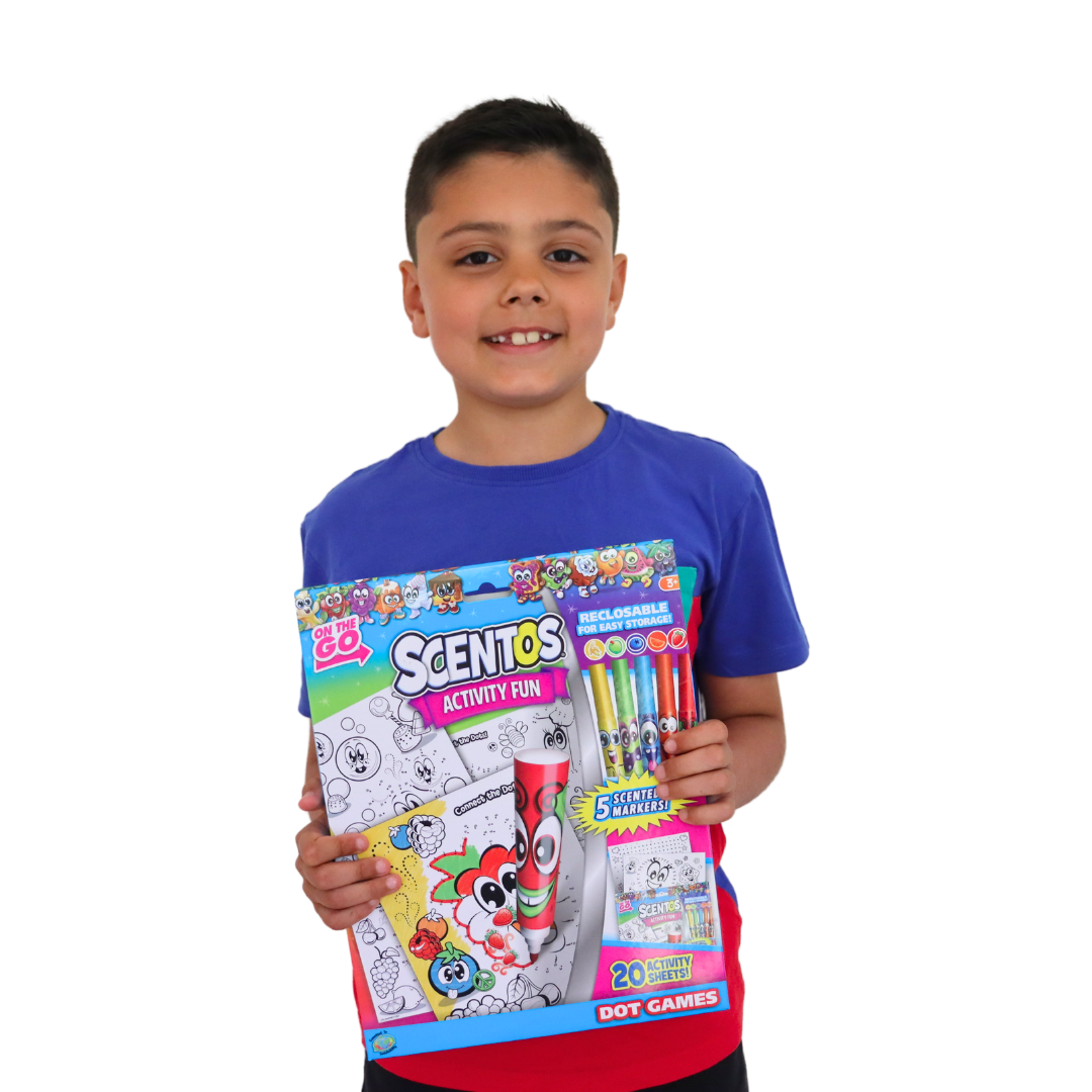 On The Go Scented Activity Fun Sets - Maze Craze & Dot To Dot Scentos