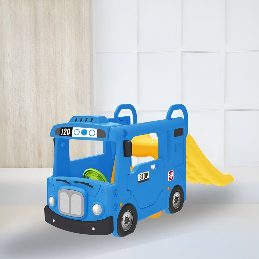 Blue Compact Bus Slide