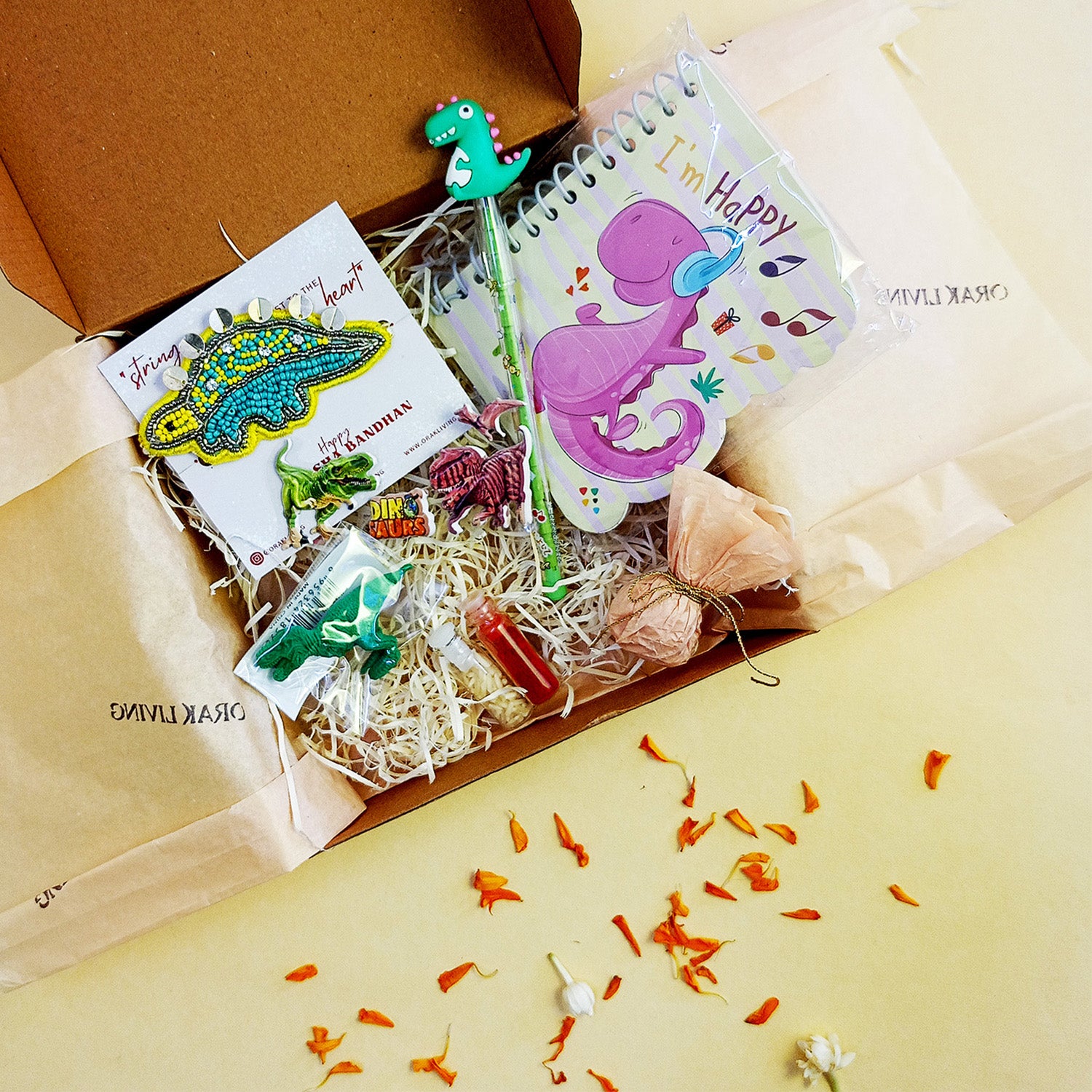 Rakhi Hamper - Dinosaur Delight