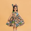 Blush Kaziranga National Park Ruffle Dress