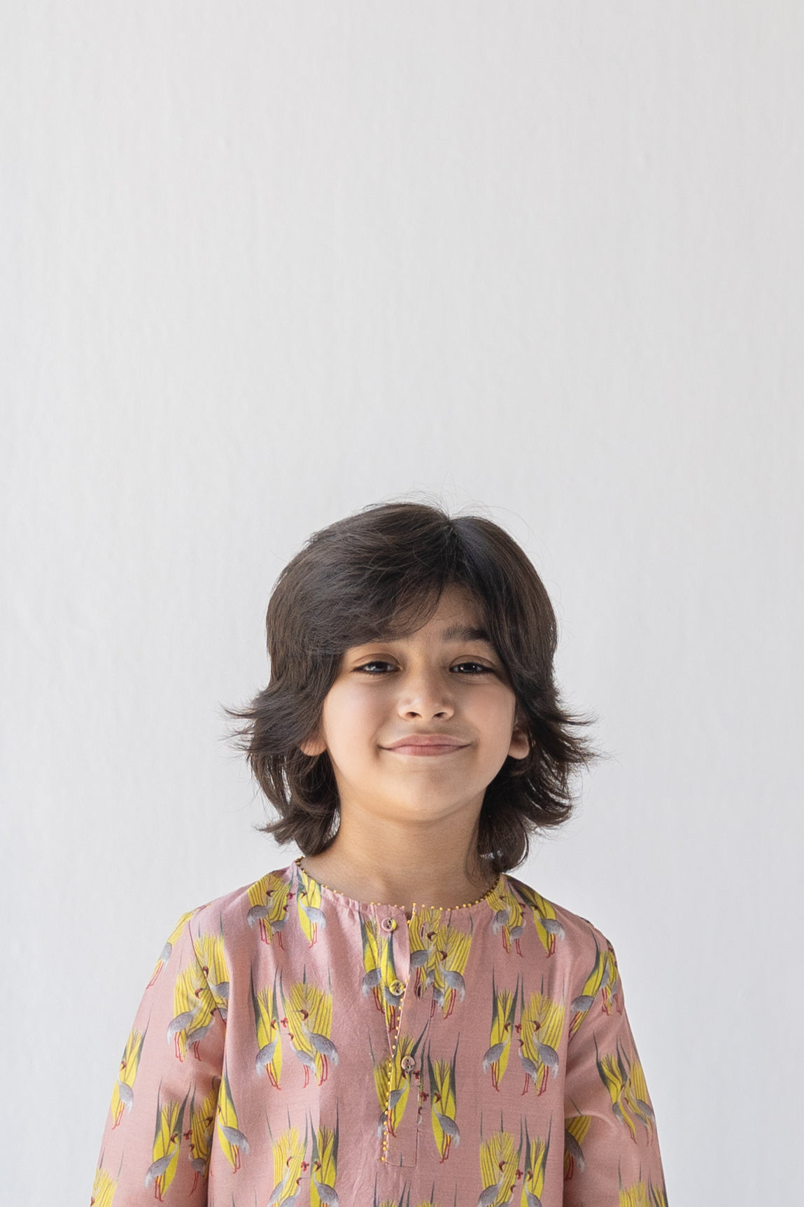 Blush Saras Ka Joda Kurta And Pyajama Set