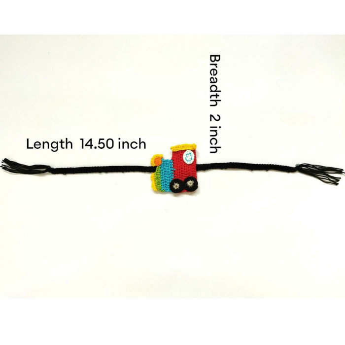 Train Crochet Band Small - Adorably Handcrafted Happy Threads