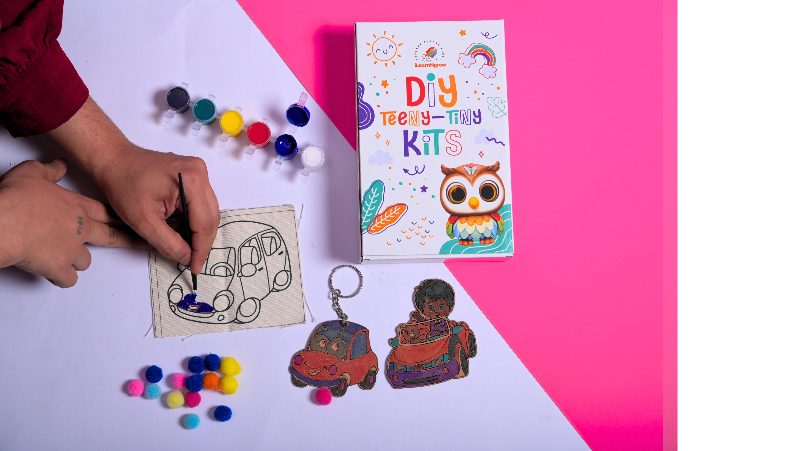 DIY Transport Painting Kit - Teeny Tiny