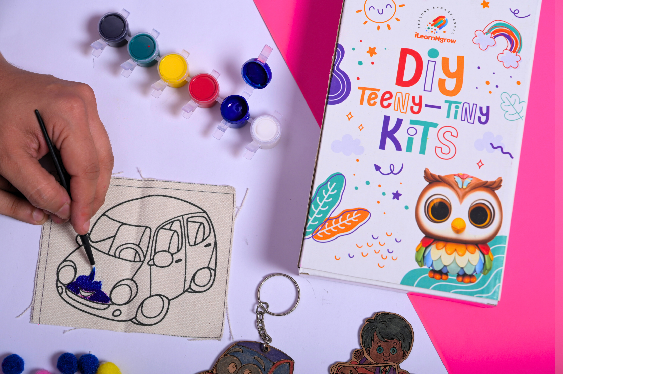 DIY Transport Painting Kit - Teeny Tiny