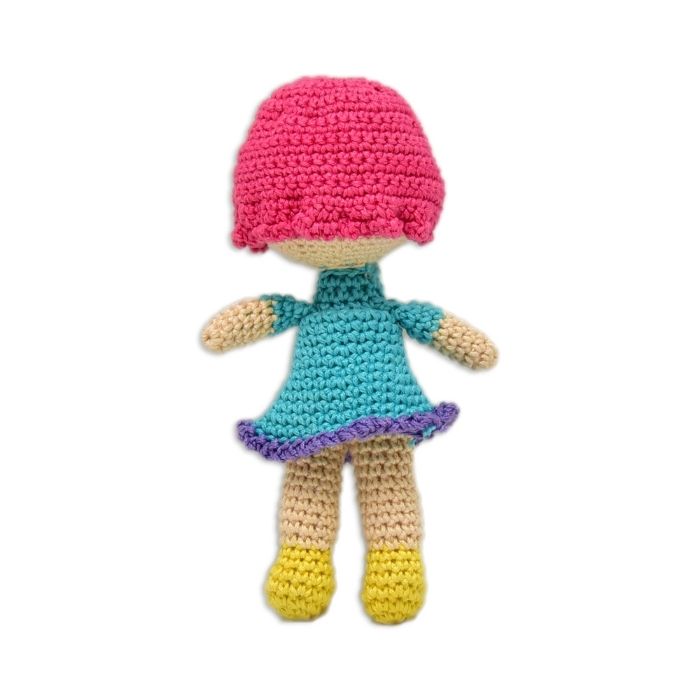 Terrific Doll - Handcrafted Amigurumi - Blue