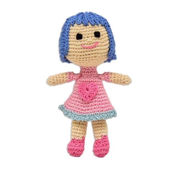 Terrific Doll - Handcrafted Amigurumi - Pink