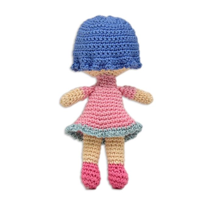 Terrific Doll - Handcrafted Amigurumi - Pink