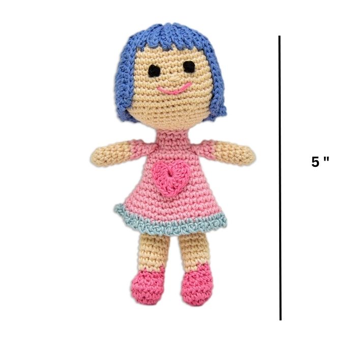 Terrific Doll - Handcrafted Amigurumi - Pink