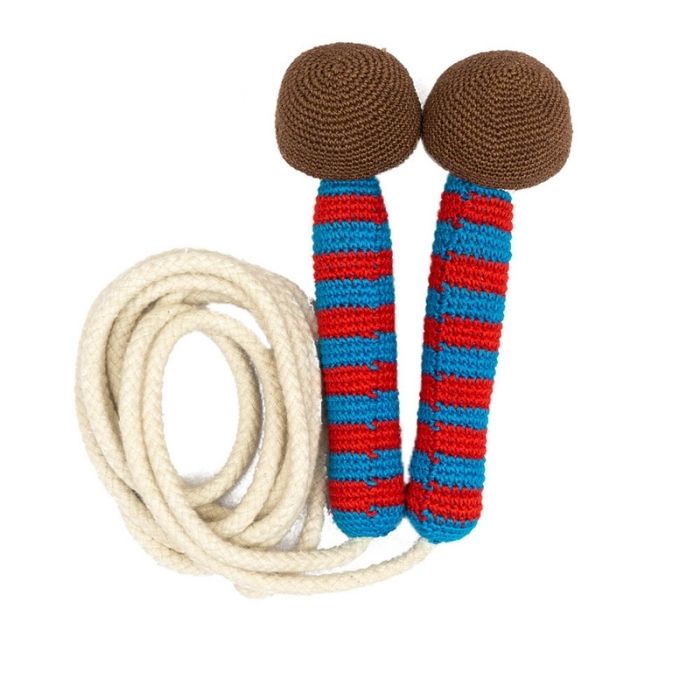 Boy Skipping Rope - Handcrafted Amigurumi