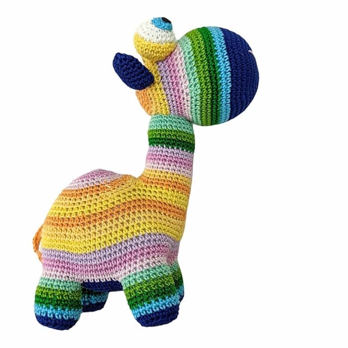 Multi Colour Camel Small - Handcrafted Amigurumi