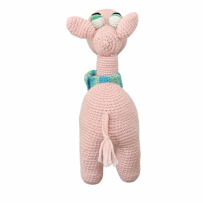 Pink Camel - Handcrafted Amigurumi