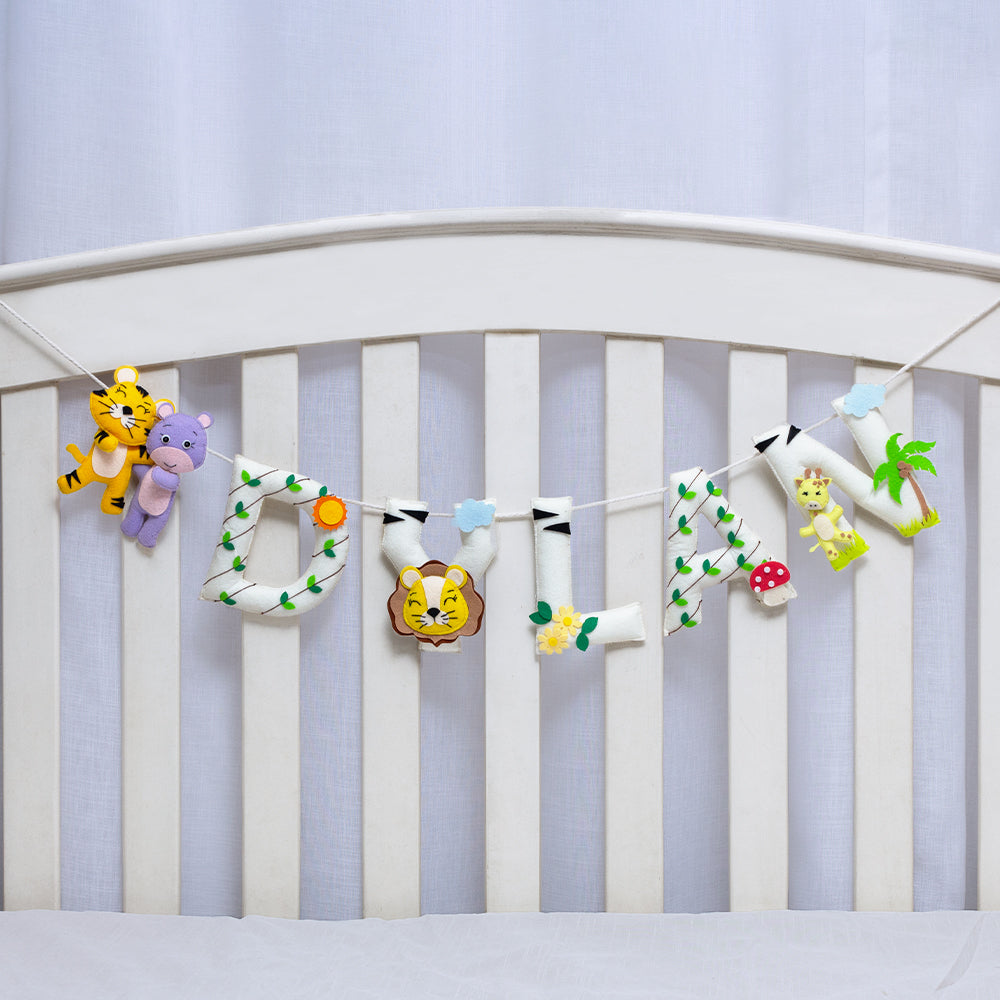 Happy Forest Name Bunting/Garland