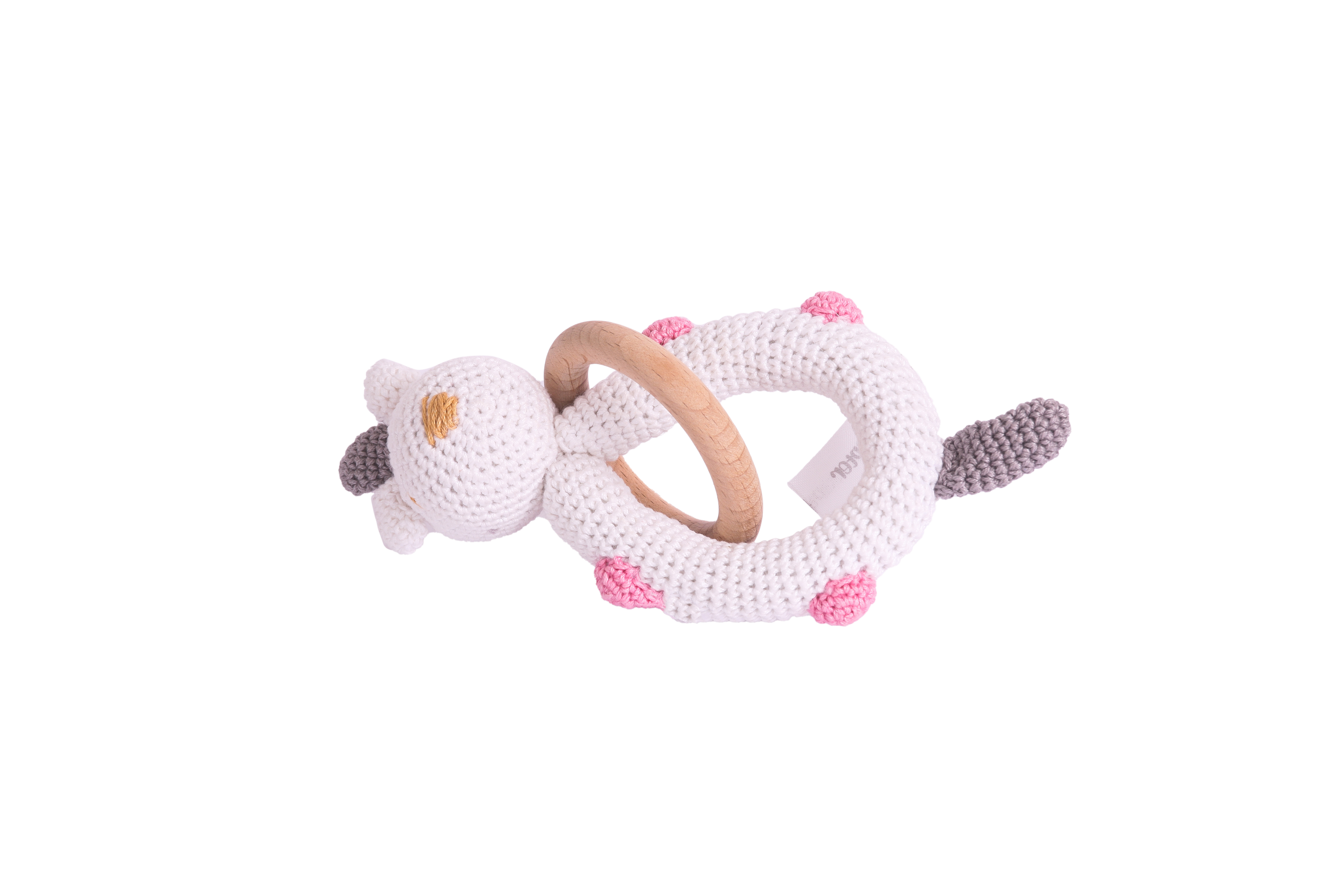 Baa Baa White Sheep Rattle - Totdot