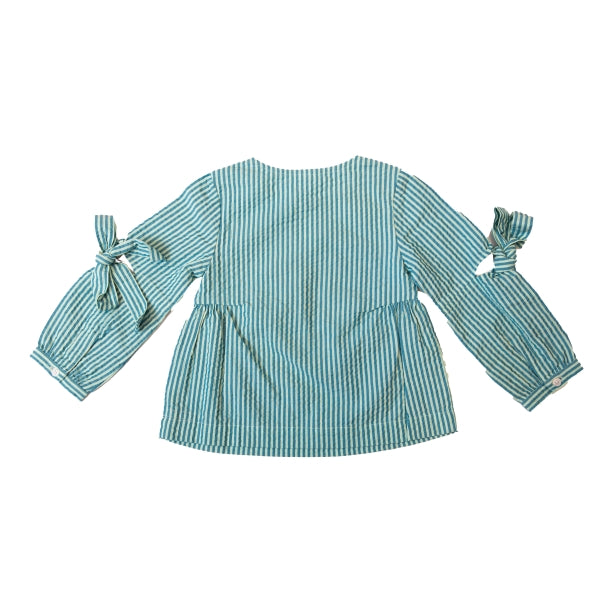 Girls Breezy Searsucker Top