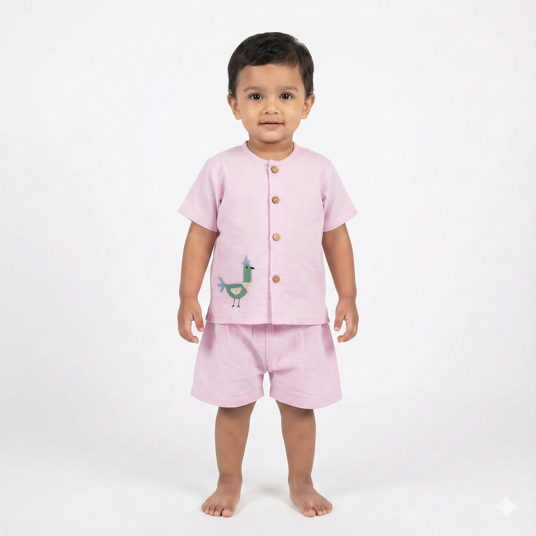 Organic Cotton Kook-Doo-Koo Jhabla Set
