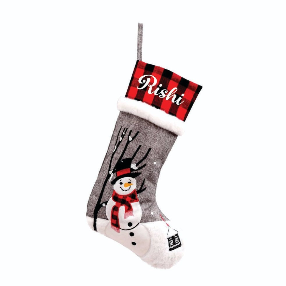 The Nutcracker and Friends Stockings - Snowy Snowman