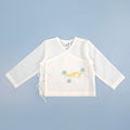 Happy – Cotton Full Sleeve Embroidered Baby Jabla