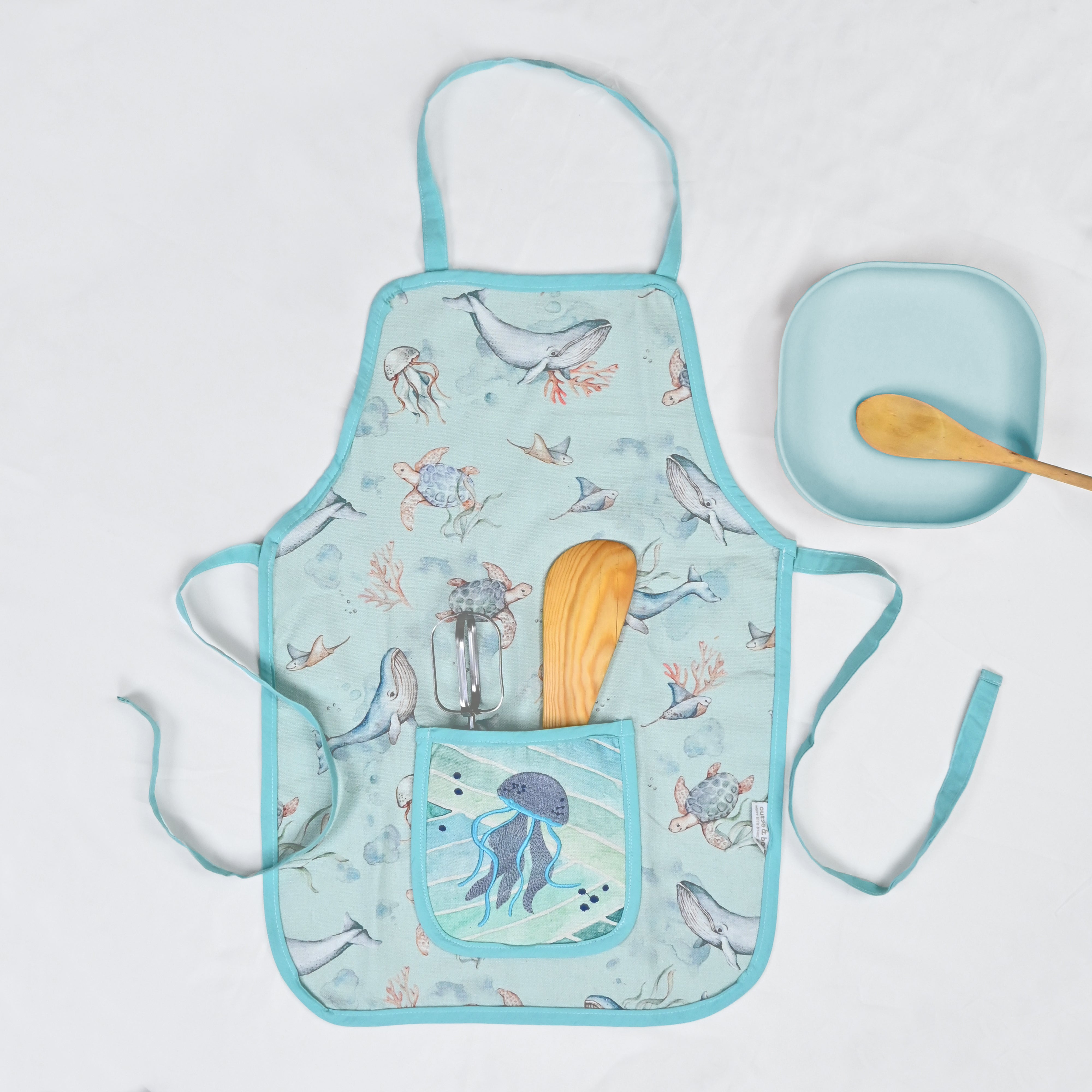 Maritime Magic Apron Set - Little Chef Duo Set