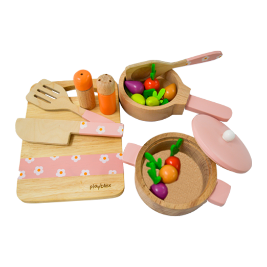 Grill & Chill Wooden Cooking Set