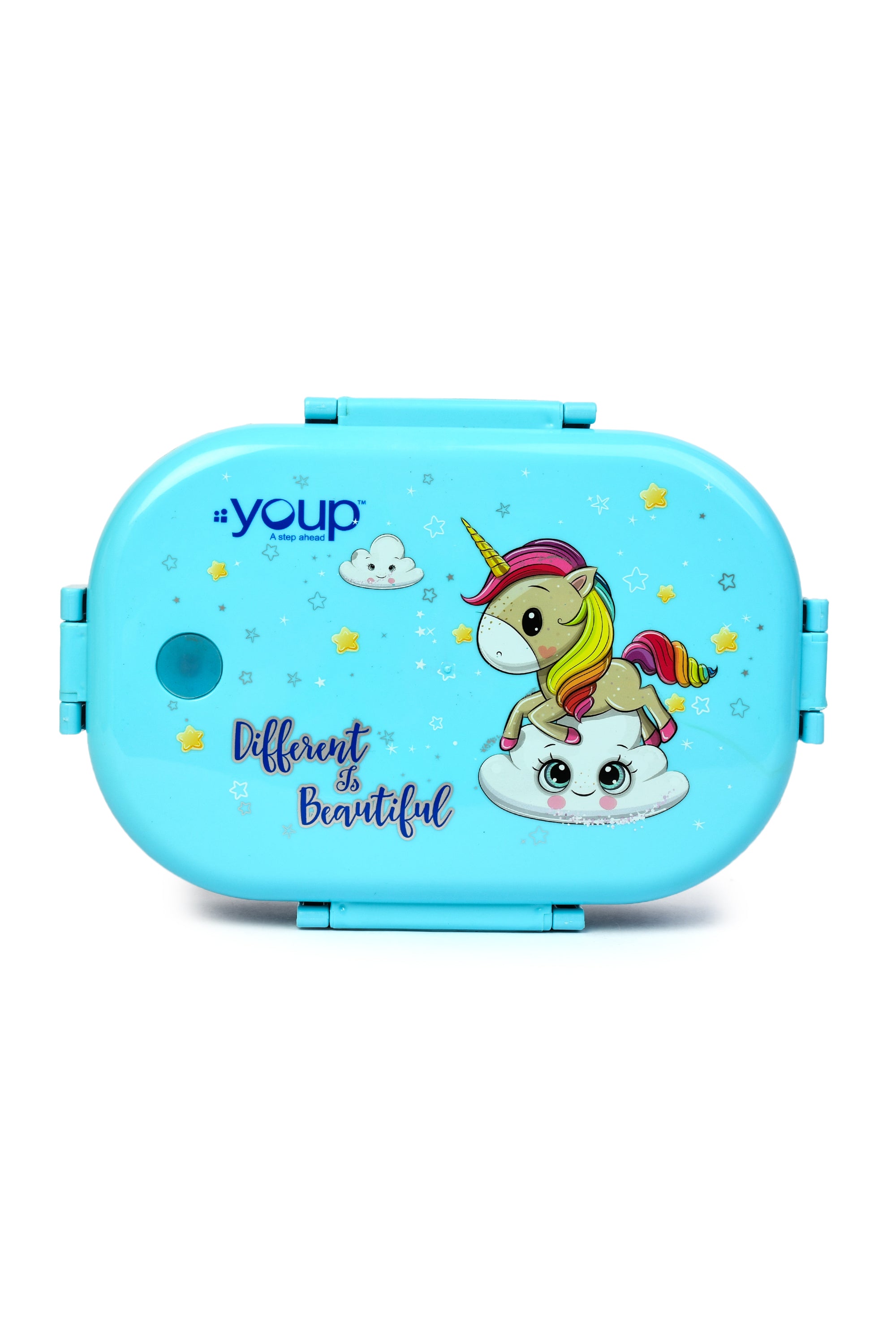 Stainless Steel Unicorn Theme Kids Lunch Box Break Time 700 Ml