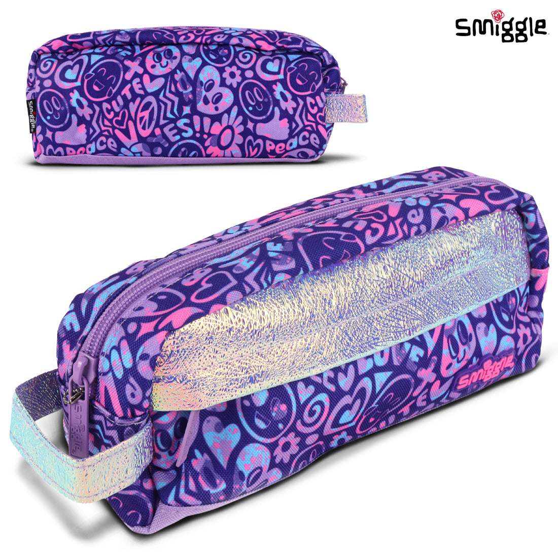 Vivid Essential Pencil Case Lilac