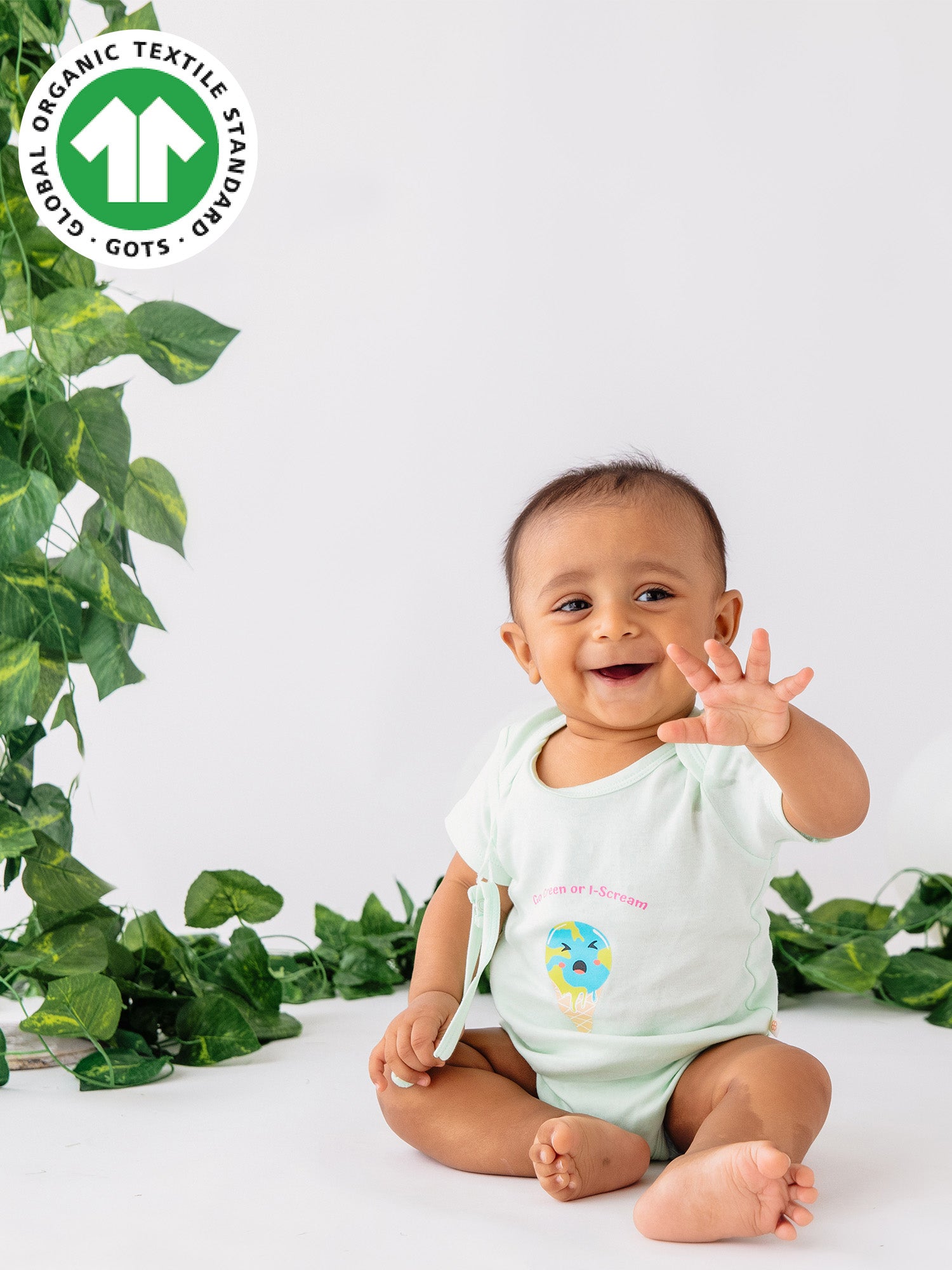 Go Green - Organic Cotton Bodysuit - Totdot