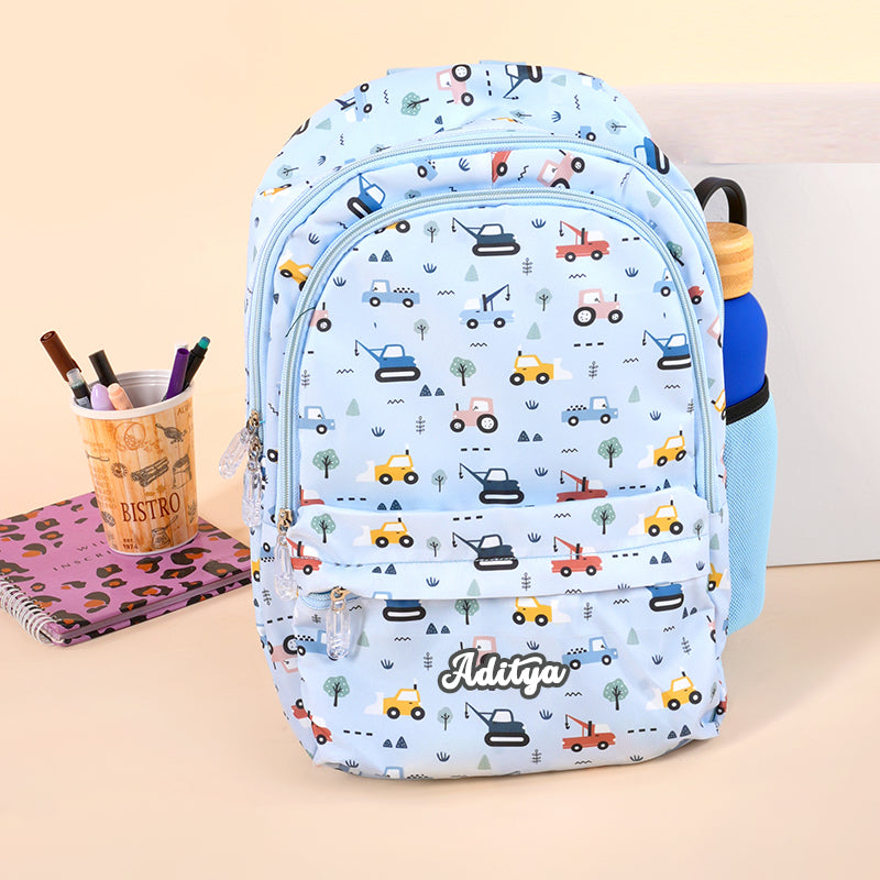 Printed Backpack